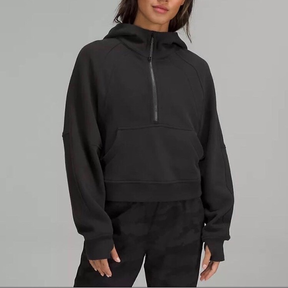 lululemon athletica Tops Lululemon Scuba Oversized Halfzip Hoodie